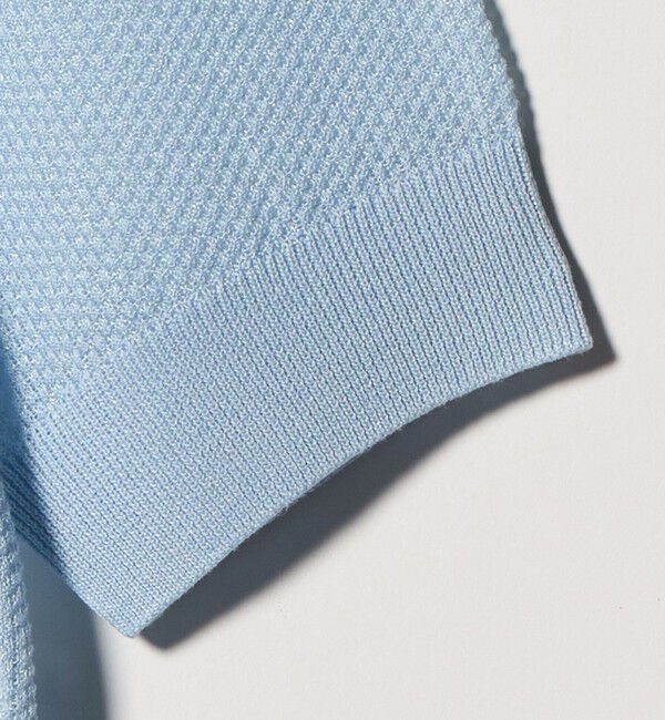 BEAUTY&YOUTH UNITED ARROWS「メッシュ ポロニット プルオーバー ウォッシャブル」|ニット・セーター|