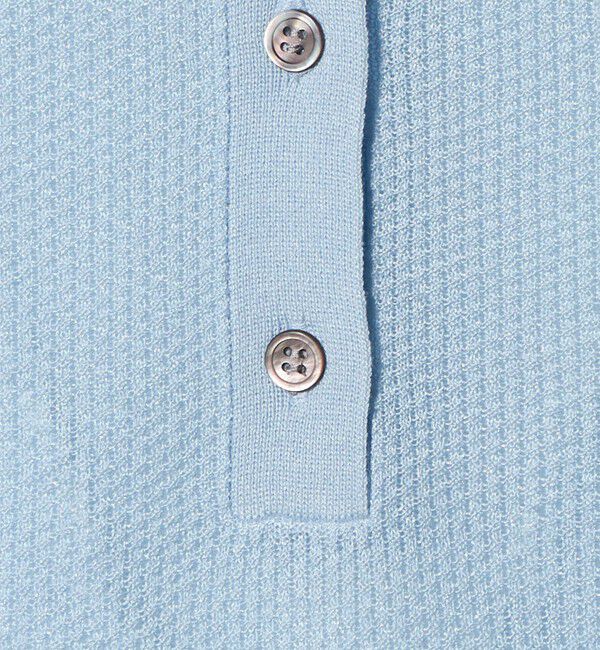 BEAUTY&YOUTH UNITED ARROWS「メッシュ ポロニット プルオーバー ウォッシャブル」|ニット・セーター|