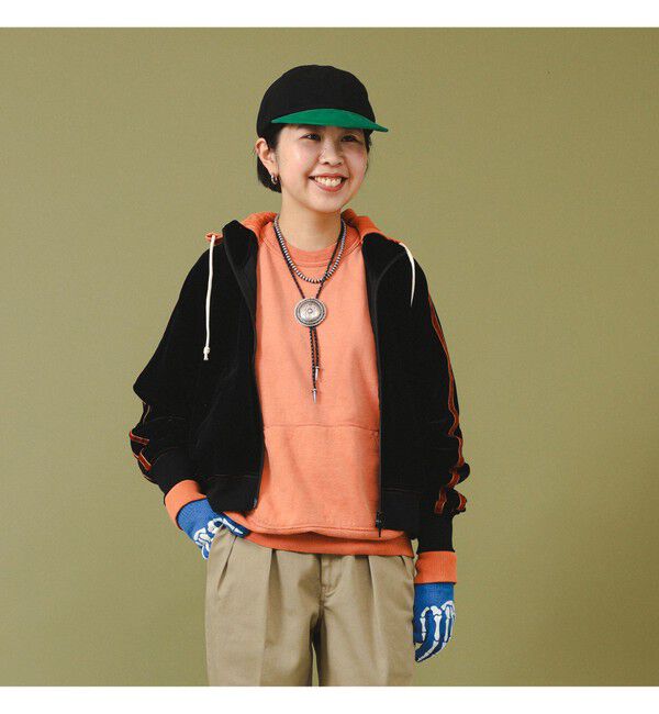 BEAMSBOY「ベロア ライナー フルジップ」|Tシャツ・カットソー|