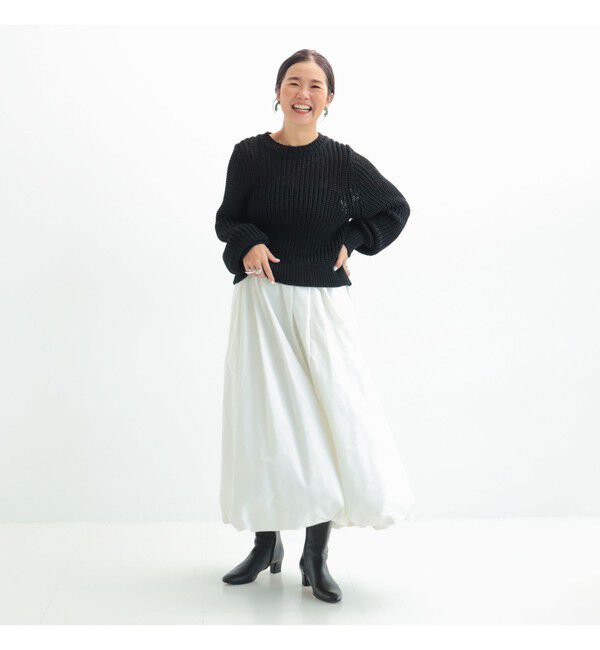 Demi-Luxe BEAMS 「畦編み ニット プルオーバー.M」|ニット・セーター|