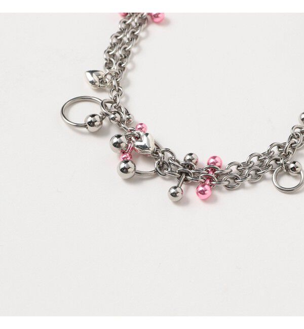 Ray BEAMS 「LOTUS PINK / ボディピアス チャーム ネックレス」|その他|