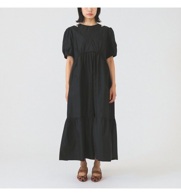 Ray BEAMS 「ショルダー スリット ワンピース」|ワンピース|