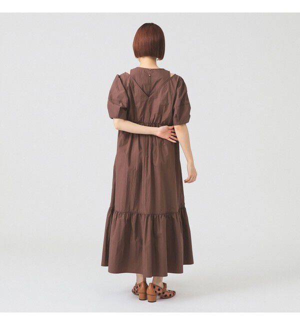 Ray BEAMS 「ショルダー スリット ワンピース」|ワンピース|