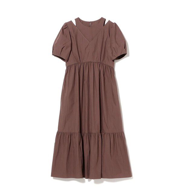 Ray BEAMS 「ショルダー スリット ワンピース」|ワンピース|