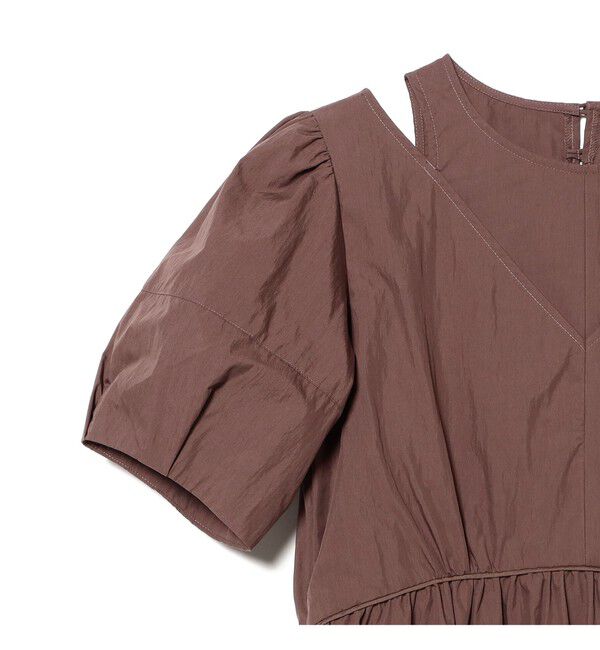 Ray BEAMS 「ショルダー スリット ワンピース」|ワンピース|