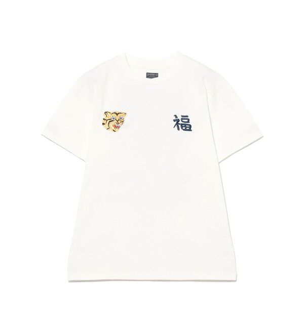 BEAMSBOY「テーラー東洋 / SUKA T-SHIRT EMBROIDERED &ldquo;VIET-NAM&rdquo;」|Tシャツ・カットソー|WHITE