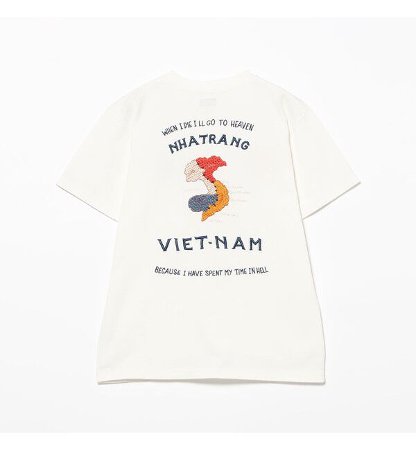 BEAMSBOY「テーラー東洋 / SUKA T-SHIRT EMBROIDERED &ldquo;VIET-NAM&rdquo;」|Tシャツ・カットソー|