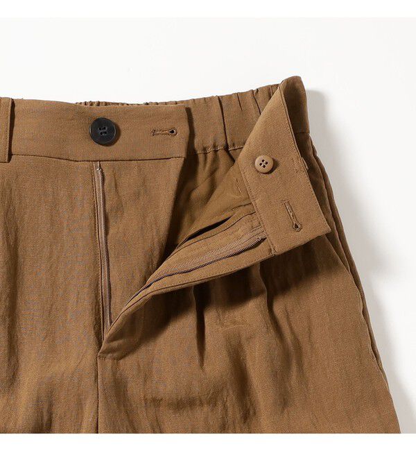 Ray BEAMS 「ワイド ストレート 2タック パンツ」|チノ|