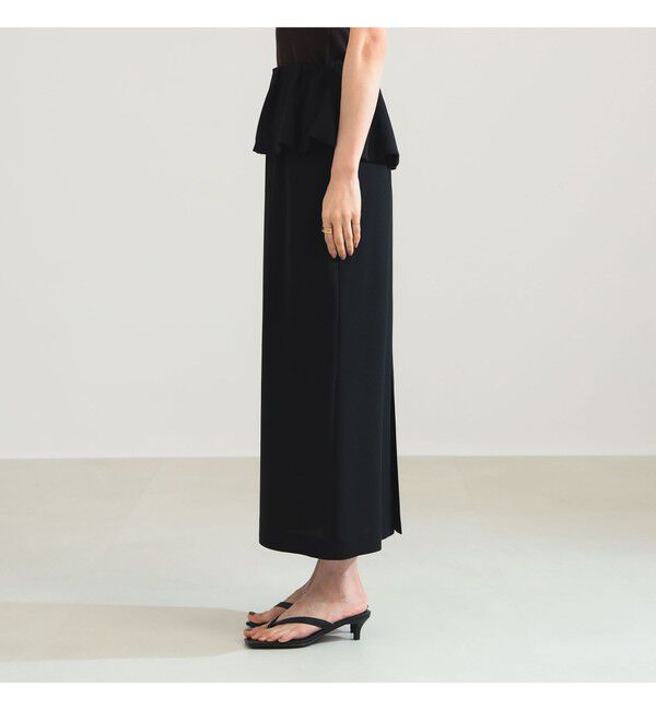 Demi-Luxe BEAMS 「ペプラムバルーン スカート」|スカート|