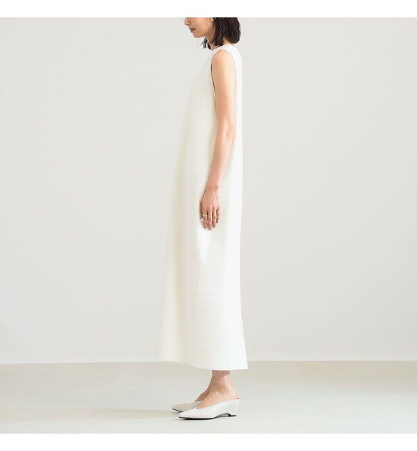 Demi-Luxe BEAMS 「コットン 16ゲージ ノースリーブ ワンピース」|ワンピース|