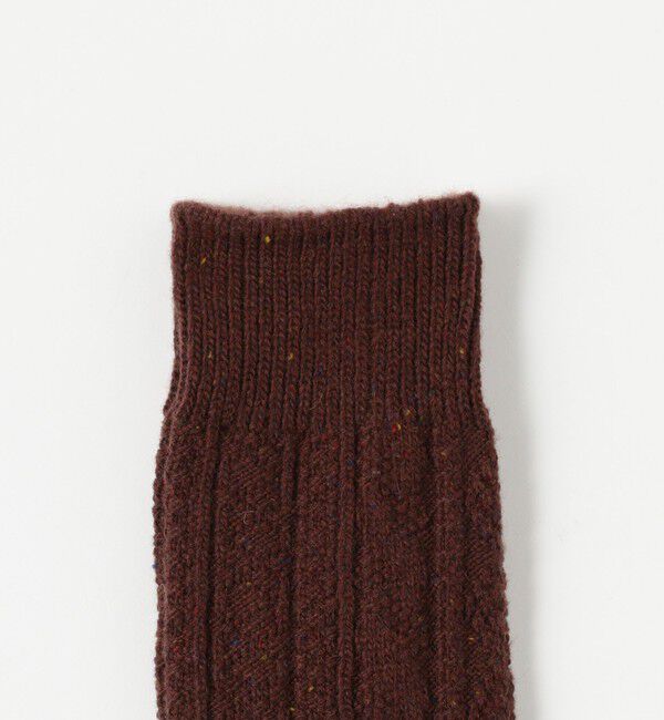 BEAMS PLUS「Cable Nep Multi Pattern Socks」|ソックス|