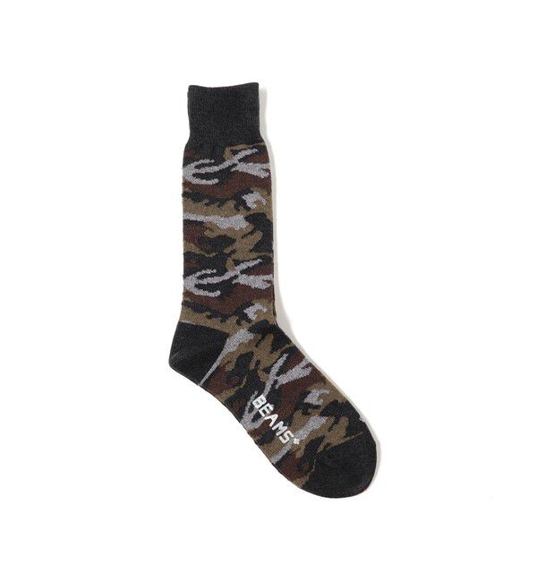 BEAMS PLUS「BEAMS PLUS / Melange Camo Socks」|ソックス|