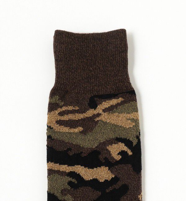 BEAMS PLUS「BEAMS PLUS / Melange Camo Socks」|ソックス|