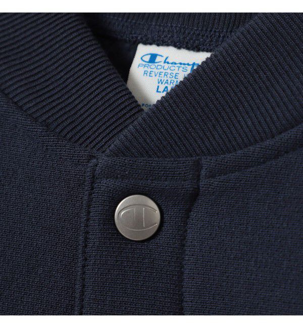 BEAMS「【別注】Champion &times; MIN-NANO / スナップ ジャケット」|スウェット・ジャージ|