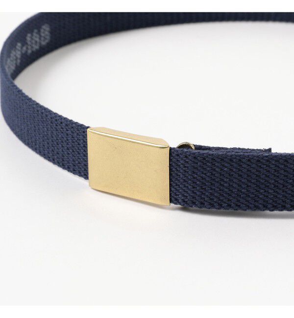 BEAMS PLUS「Plate Canvas Belt」|ベルト|