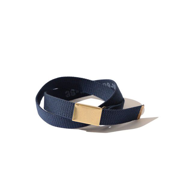BEAMS PLUS「Plate Canvas Belt」|ベルト|