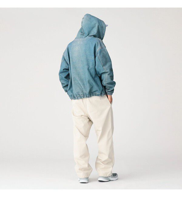 BEAMS「モック プリント フーディ」|ブルゾン・スタジャン|