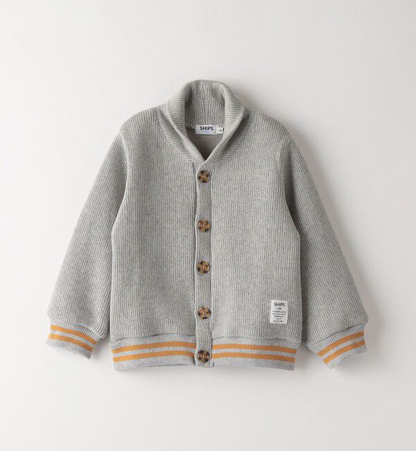 SHIPS Colors 「SHIPS Colors:サカリバ ショール カーディガン（80cm～130cm）」|カーディガン|