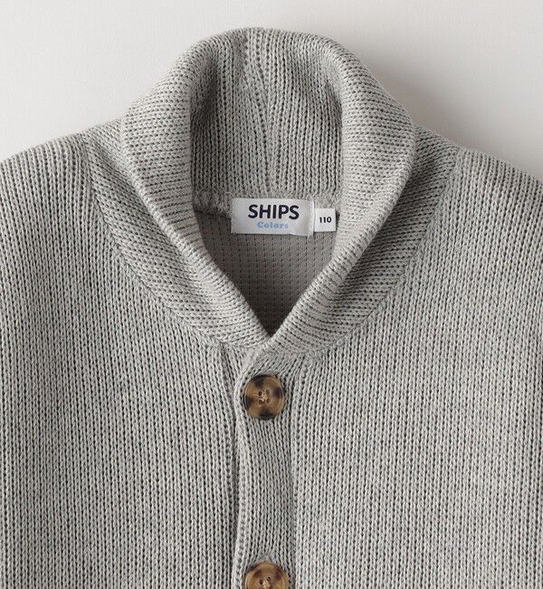 SHIPS Colors 「SHIPS Colors:サカリバ ショール カーディガン（80cm～130cm）」|カーディガン|