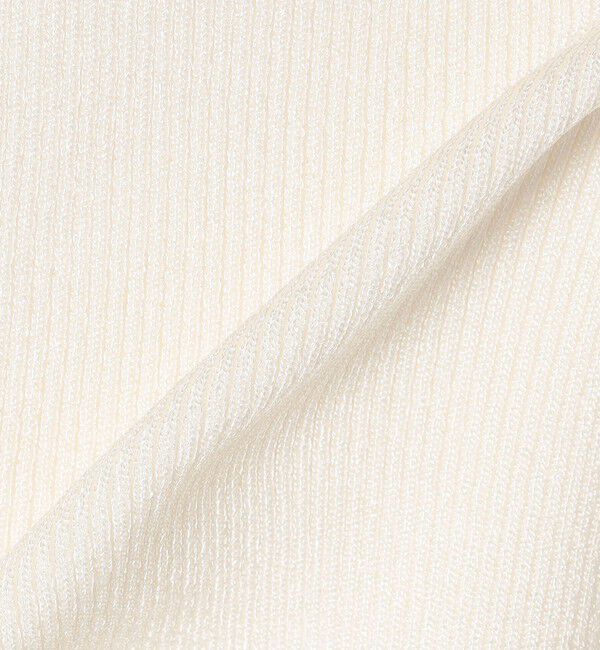 SHIPS for women「〈手洗い可能〉ラメ ノースリーブ ニット」|ニット・セーター|