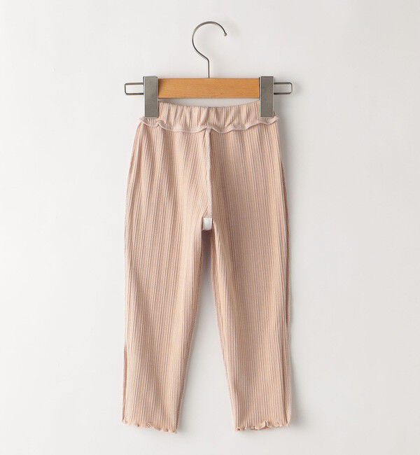 SHIPS KIDS「SHIPS KIDS:85～95cm /〈接触冷感/UVカット〉リブ レギンス」|レギンス・スパッツ|