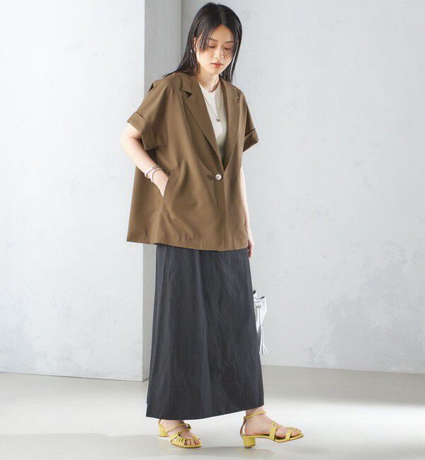 SHIPS for women「〈手洗い可能〉麻混 フレア マキシ スカート 」|スカート|