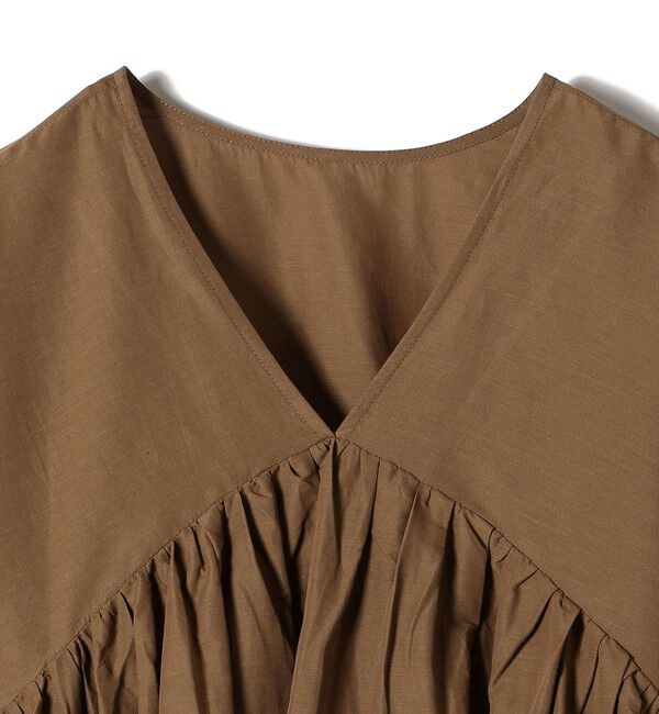 SHIPS for women「marmors:〈手洗い可能〉:ボリューム ギャザー ブラウス」|シャツ・ブラウス|