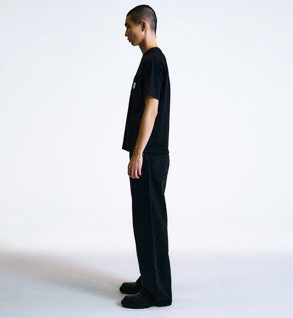 SHIPS「City Ambient Products: スクエアロゴ ポケット Tシャツ」|Tシャツ・カットソー|