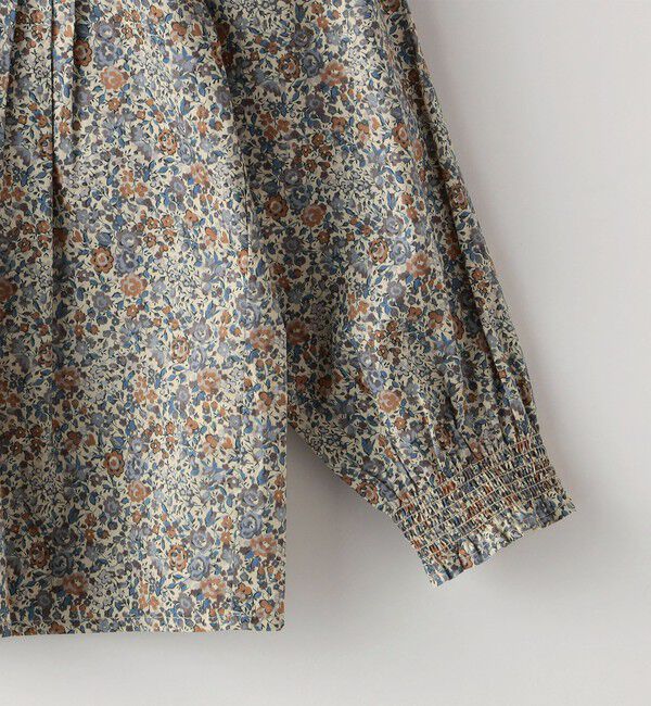 SHIPS KIDS「SHIPS KIDS:80～90cm / リバティ 長袖 ブラウス」|シャツ・ブラウス|