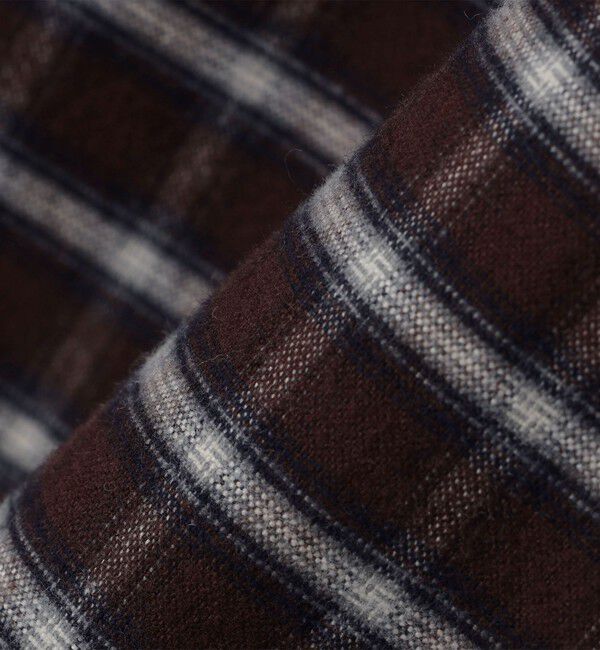 SHIPS「SHIPS: レギュラーカラー オンブレ チェック ネルシャツ」|シャツ・ブラウス|