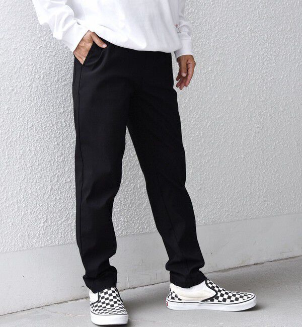 SHIPS any「【WEB限定】SHIPS any: 〈洗濯機可能・UVカット〉スーパー ストレッチ テーパード イージー パンツ◇」|チノ|