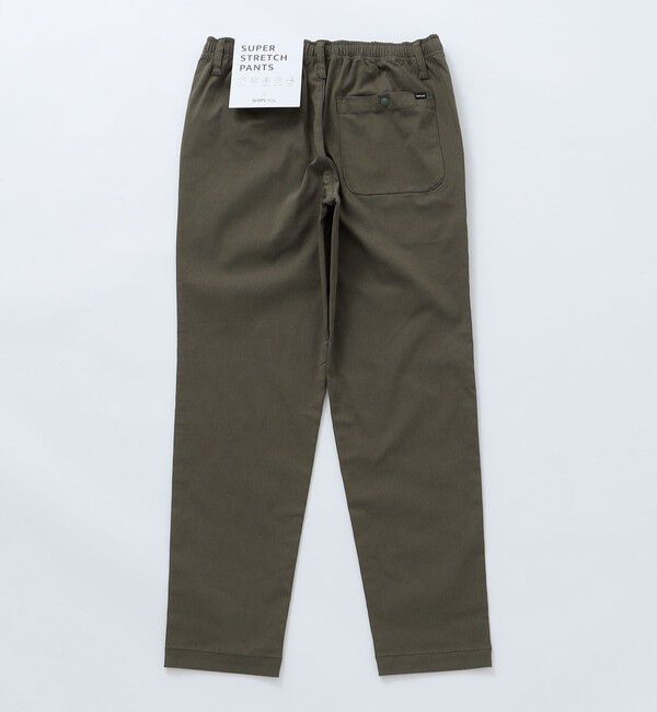 SHIPS any「【WEB限定】SHIPS any: 〈洗濯機可能・UVカット〉スーパー ストレッチ テーパード イージー パンツ◇」|チノ|