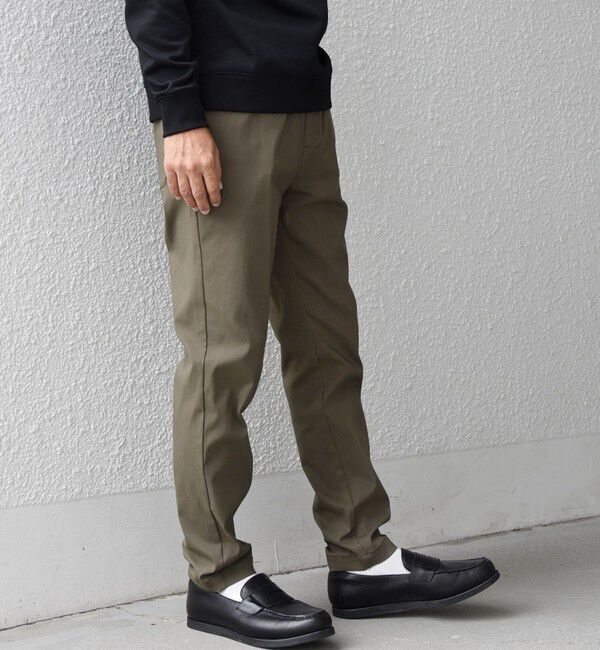 SHIPS any「【WEB限定】SHIPS any: 〈洗濯機可能・UVカット〉スーパー ストレッチ テーパード イージー パンツ◇」|チノ|