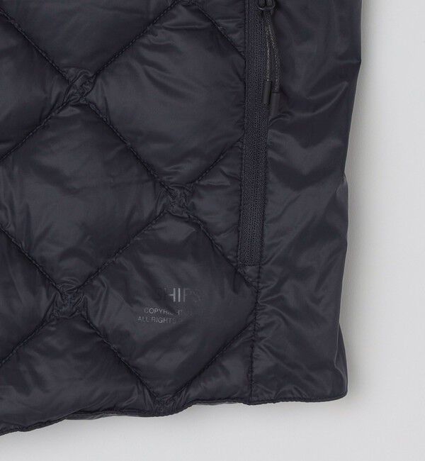 SHIPS「【SHIPS別注】TAION:〈手洗い可能〉パッカブル インナーダウン ジレ (ベスト)」|ダウンベスト・ベスト|