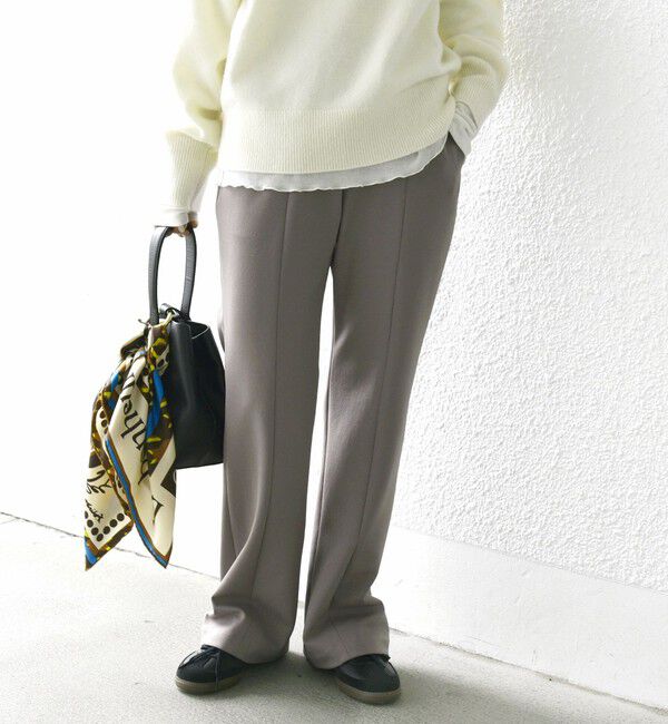 SHIPS for women「〈手洗い可能〉ストレッチ フレア パンツ」|その他|