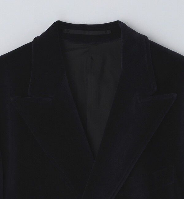 SHIPS「BATEAUX DE SHIPS: ベルベット ジャケット」|テーラードジャケット|