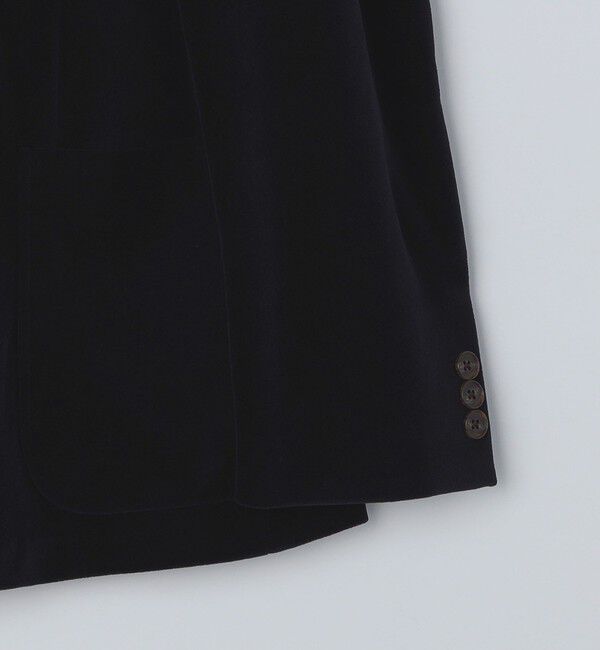 SHIPS「BATEAUX DE SHIPS: ベルベット ジャケット」|テーラードジャケット|