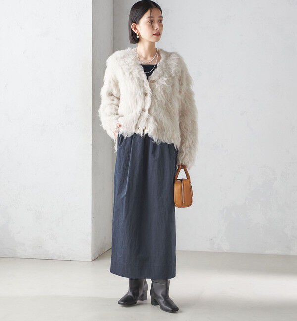 SHIPS for women「タフタ コクーン スカート」|スカート|