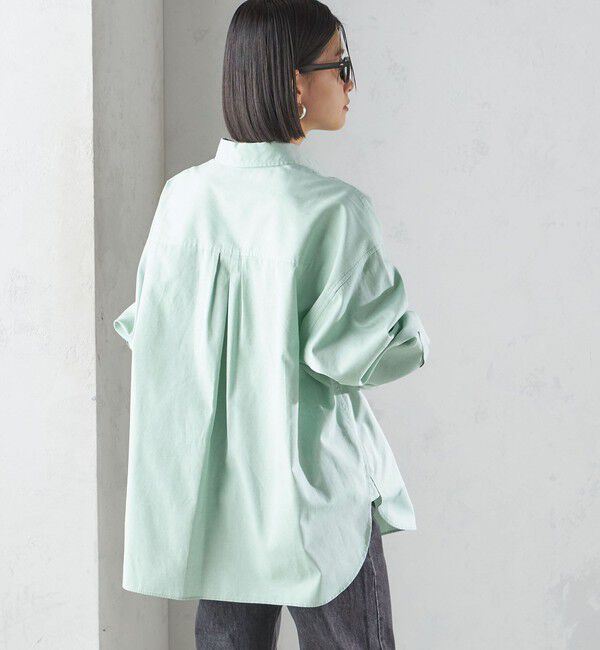 SHIPS for women「〈洗濯機可能〉ピン オックス 刺繍 シャツ」|シャツ・ブラウス|