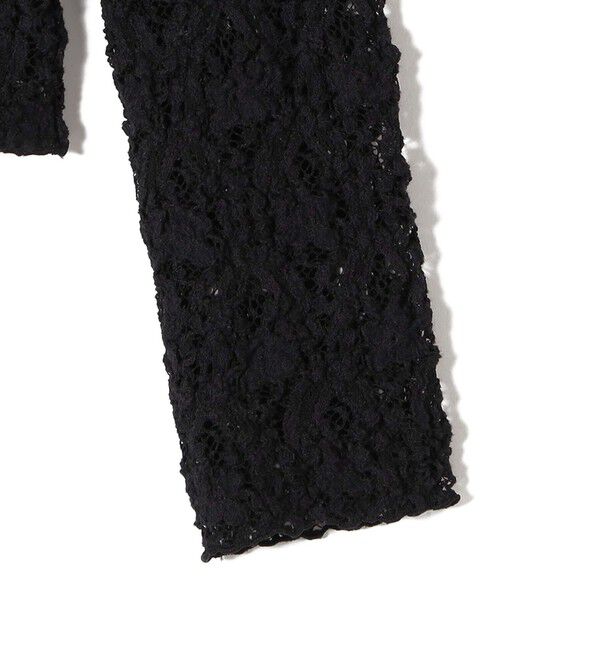 SHIPS for women「〈手洗い可能〉ラッセル レース クルーネック カットソー」|Tシャツ・カットソー|