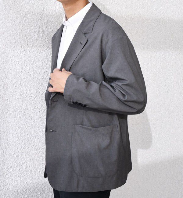 SHIPS any「SHIPS any:〈吸水速乾〉Rapidry リラックス ジャケット(セットアップ対応)◇」|テーラードジャケット|