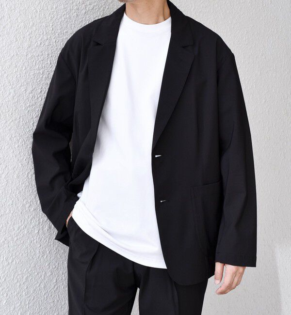 SHIPS any「SHIPS any:〈吸水速乾〉Rapidry リラックス ジャケット(セットアップ対応)◇」|テーラードジャケット|