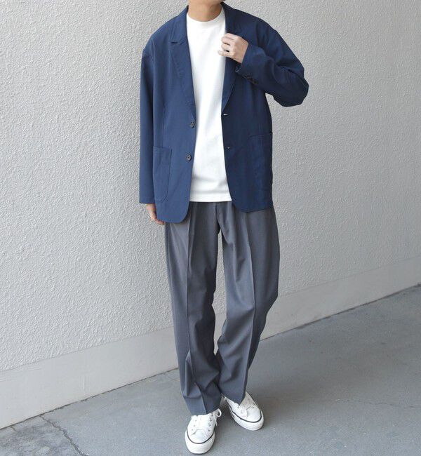 SHIPS any「SHIPS any:〈吸水速乾〉Rapidry リラックス ジャケット(セットアップ対応)◇」|テーラードジャケット|