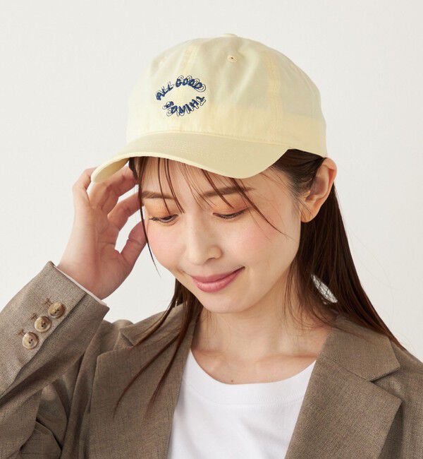 SHIPS Colors 「odds:〈手洗い可能〉ステッチ キャップ」|キャップ・キャスケット|