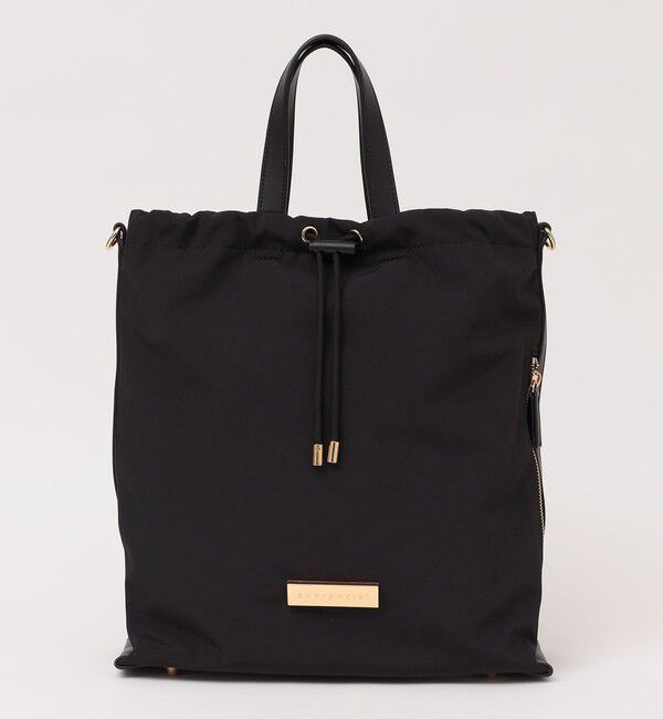 quaranciel「quaranciel: 3way ラインショルダー リュックサック トートバッグ（A4対応）」|リュック|