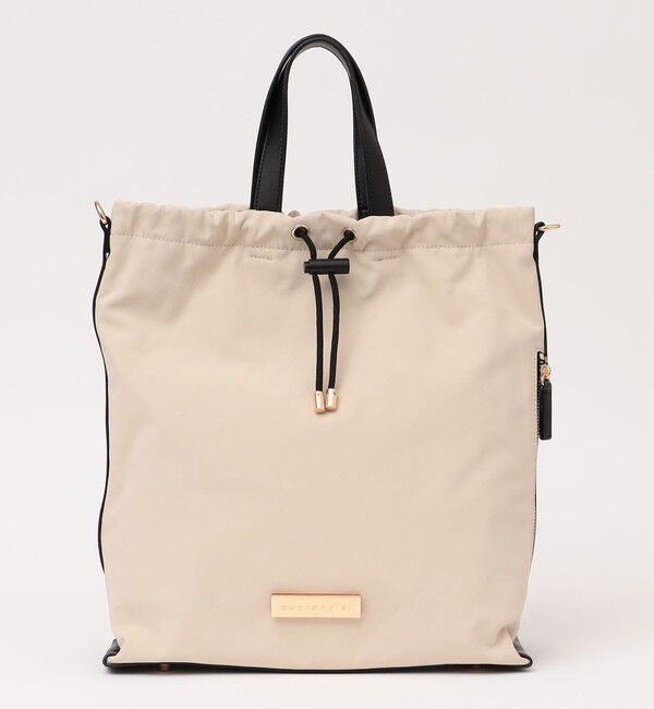 quaranciel「quaranciel: 3way ラインショルダー リュックサック トートバッグ（A4対応）」|リュック|