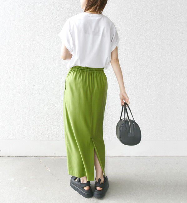 SHIPS for women「〈洗濯機可能〉プラチナ ヴェール TEE」|Tシャツ・カットソー|