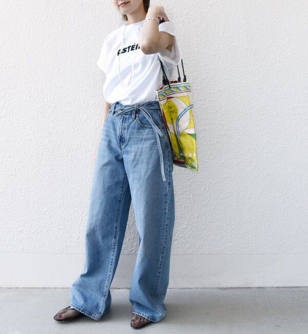 SHIPS for women「〈洗濯機可能〉プラチナ ヴェール TEE」|Tシャツ・カットソー|