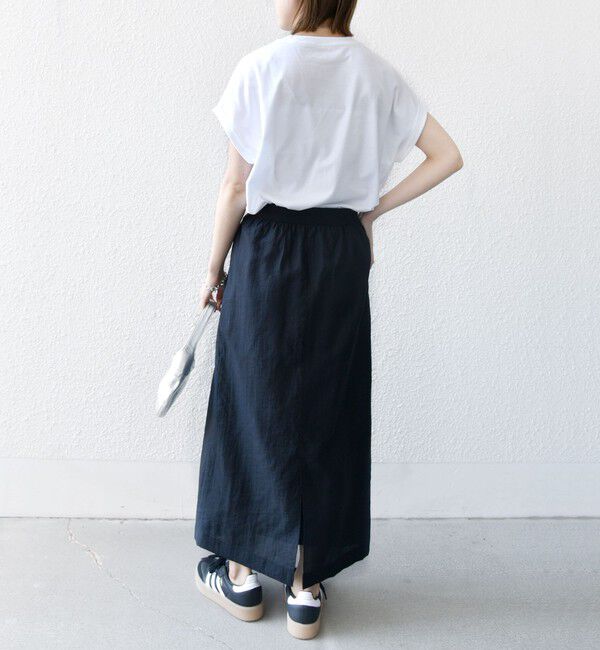 SHIPS for women「〈洗濯機可能〉プラチナ ヴェール TEE」|Tシャツ・カットソー|