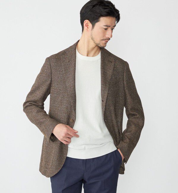 SHIPS「SHIPS: メッシュ メランジ ジャケット」|テーラードジャケット|